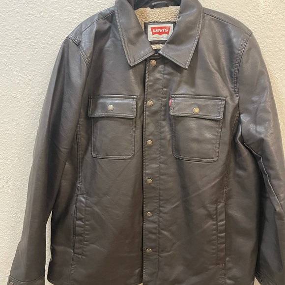 Levi’s faux leather jacket